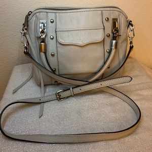 White/Cream Rebecca Minkoff Crossbody Bag